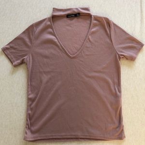 Boohoo choker top
